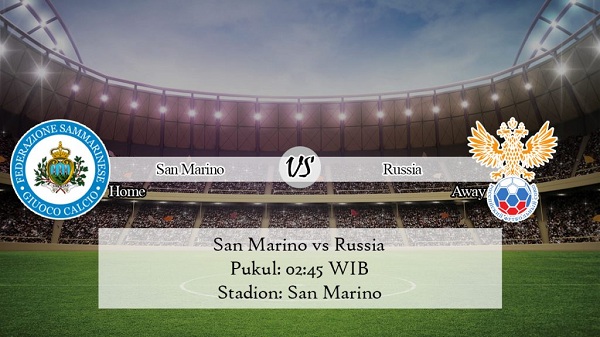 Prediksi Bola San Marino vs Russia 20 November 2019