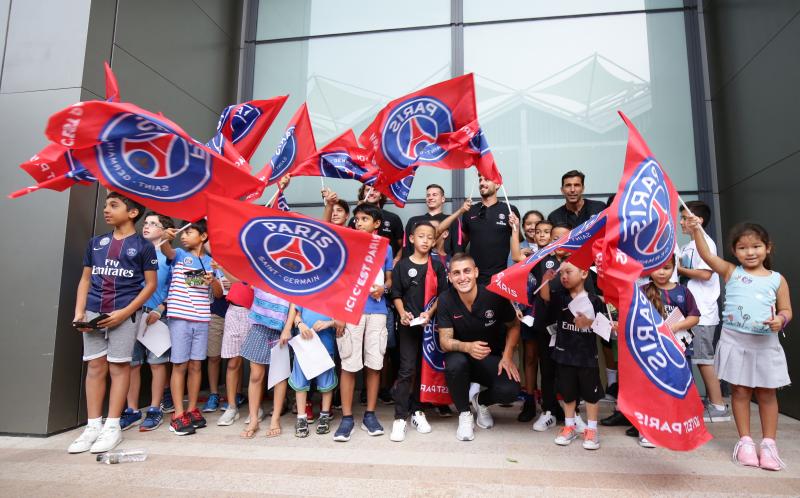 PSG arrival