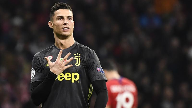 Cristiano Ronaldo Atletico Madrid Juventus Champions League