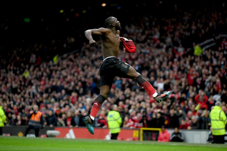 Romelu Lukaku Manchester United)