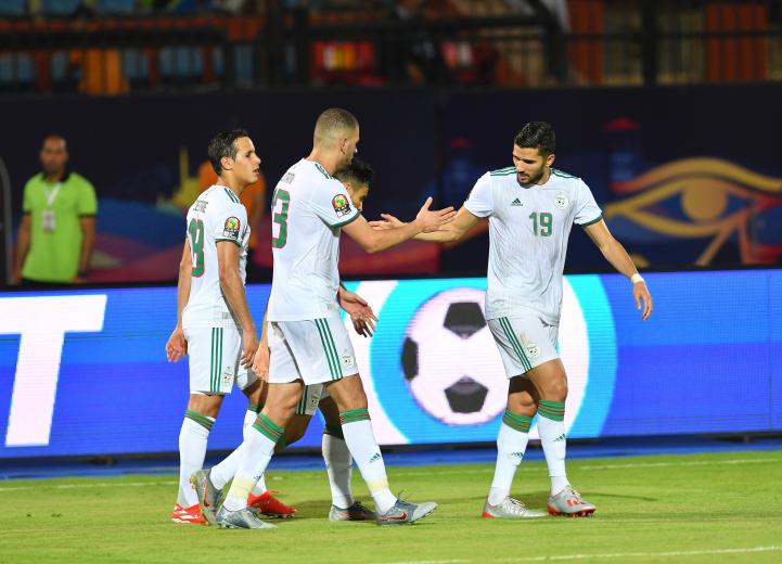Mehdi Abeid lors d'Algérie - Tanzanie à la Coupe d'Afrique des nations 2019