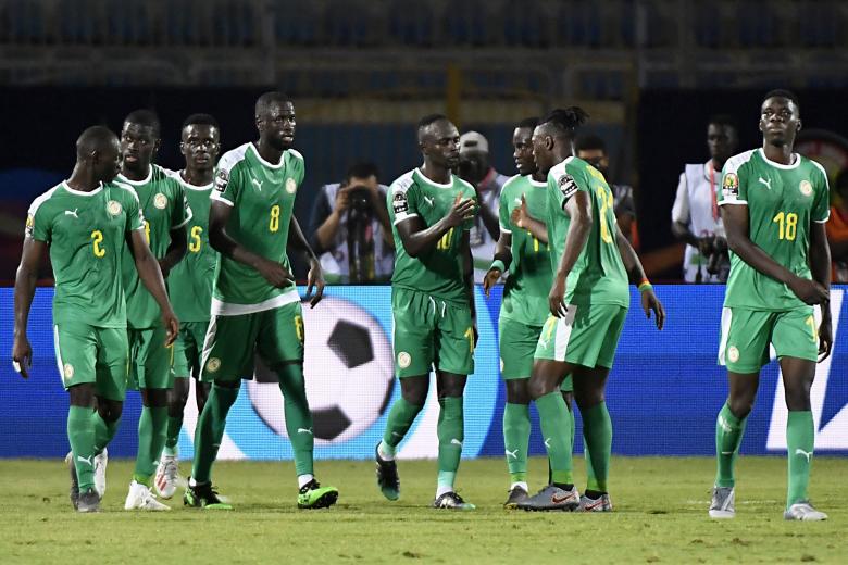 Sadio Mane buteur pour le Sénégal contre la Tanzanie lors de la Coupe d'Afrique des nations 2019