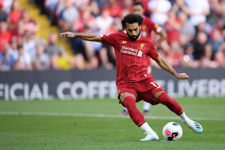 Mohamed Salah lors de Liverpool-Arsenal / Premier League