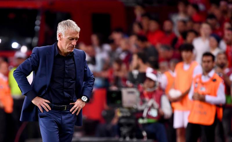 Didier Deschamps lors de Turquie - France