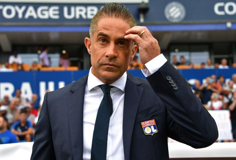 Sylvinho, l'entraîneur brésilien de l'Olympique Lyonnais.