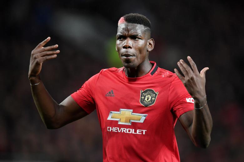Paul Pogba lors de Manchester United - Arsenal en Premier League le 30 septembre 2019