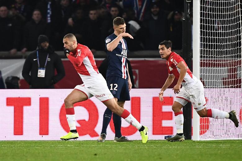 Islam Slimani et Wissam Ben Yedder face à Monaco