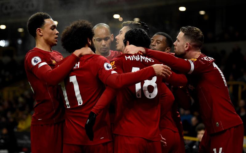 Roberto Firmino lors de Wolverhampton-Liverpool / Premier League