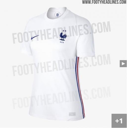 Maillot extérieur équipe de France