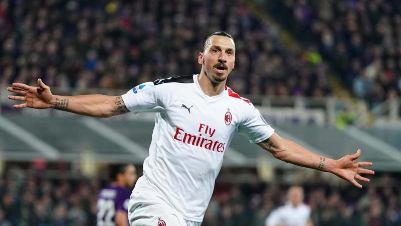 Zlatan Ibrahimovic steht bis Sommer beim AC Mailand unter Vertrag
