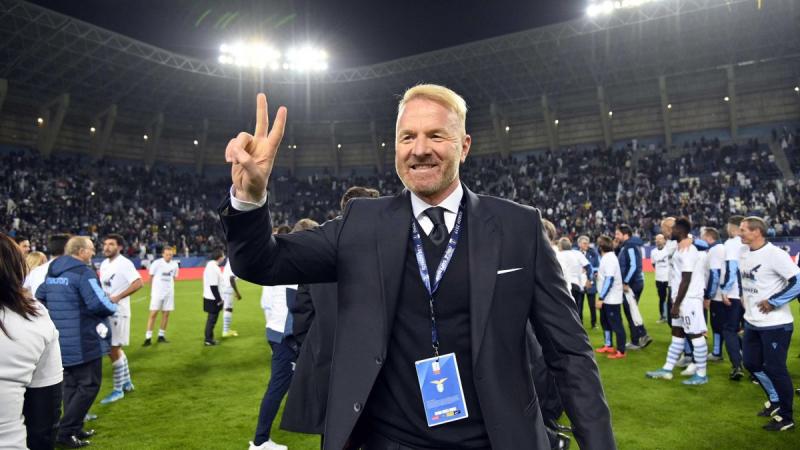 Igli Tare, le directeur sportif de la Lazio Rome