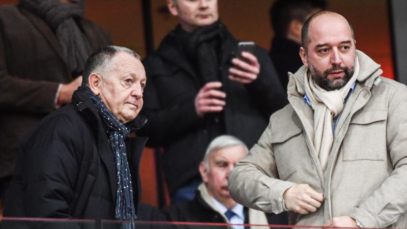 Jean-Michel Aulas et Gérard Lopez