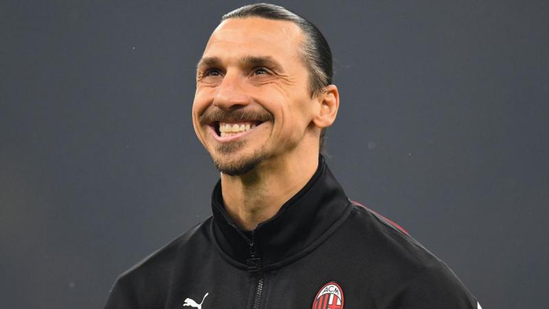 Zlatan Ibrahimovic of AC Milan