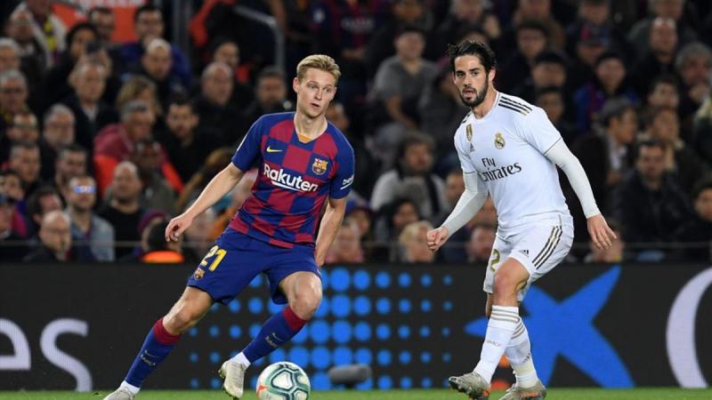 Isco en el Barcelona-Real Madrid en el Clásico