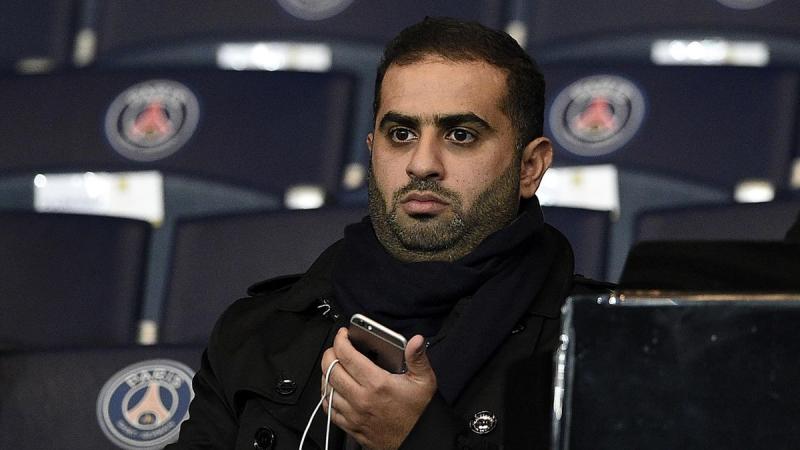Youssef Al-Obaidly, le président de BeIN Sports, au Parc des Princes en 2015