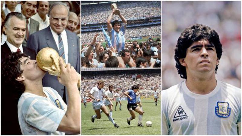 FOTO: Potret Heroik Diego Maradona saat Membawa Argentina Menjadi Juara Piala Dunia